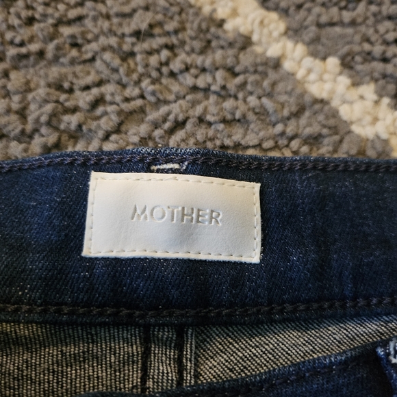 Mother Stunner Zip Ankle Step Fray Jeans Size 26 - Picture 6 of 11
